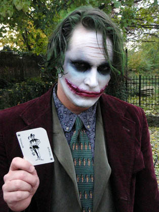 Ken Byrne as The Joker  - Cincinnati Makeup Artist Jodi Byrne 2